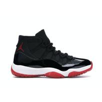 Air Jordan 11 Retro Bred 2019 Unisex sportbačiai Juodi Balti Varsity-Raudoni 378037-061 41 black