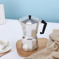 Aukščiausios kokybės aštuonkampis aliuminio moka kavinukas - Aukštos kokybės itališkas kavos virimo aparatas 1 Cup 50ml