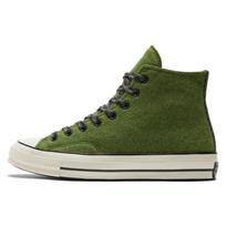 Converse Chuck 70 aukšti flanelės žali unisex kedai juodi A04284C 35