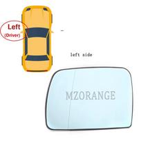 BMW E53 X5 1999-2006 šildomas šoninio veidrodėlio stiklas durų sparno galinio vaizdo veidrodėlio stiklo lęšis priedai 51168408797 L mirror