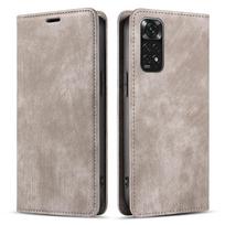 „Xiaomi 13“ odinis dėklas su stipriu magnetiniu užsegimu, skirtas „Redmi Note 11 Pro“ ir „A1“ – apsauginis telefono dangtelis Redmi A1 Plus pilka spalva