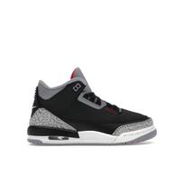 Air Jordan 3 Retro OG GS Black Cement 2024 Vaikiški sportbačiai Fire-Red Cement-Grey Sail DM0967-010 37.5