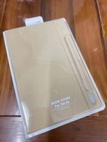 Samsung Galaxy Tab S6 odinis atverčiamas dėklas, T860/T865, 10.5  magnetinis dangtelis. 10.5 inch auksas