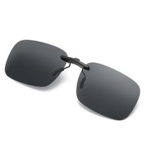 Polarizuoti be rėmelių vyriški prisegami akiniai nuo saulės siauri prisegami lęšiai moteriški apsaugantys nuo akinimo akiniai nuo saulės UV400 akiniai Naujas Polarized