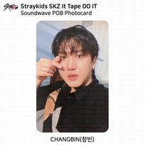 Stray Kids SKZ It Tape DO IT Soundwave POB nuotraukų kortelė Bangchan Leeknow KPOP Changbin