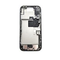 Rėmelis + smulkios dalys + įkrovimo lizdas skirtas Apple iPhone 16 Pro (Black Titanium) (Pulled / Grade B)