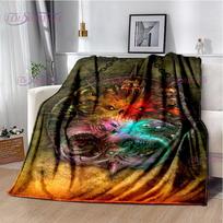 W-Warhammer Game Gamer Minkšta pliušinė antklodė išmetimo antklodė Flanelinė antklodė Svetainės miegamojo lova Sofa Piknikas Biuro žaidimų antklodė 75x90cm