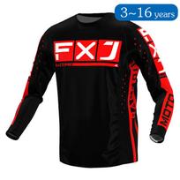 vaikas Motocross Jersey lenktynės Visureigis dviratis MX Enduro MOTO Motociklas berniukas mergaitė vaikas 5 6 7 8 9 10 11 12 13 14 15 16 XXL-Jersey-kid