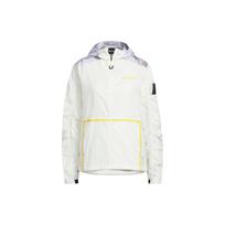 Adidas X National Geographic Wind.Rdy Pattern Print Color Block Outdoor Windproof Sports Hooded Sun Protection Jacket Women Jacket HY4692 S
