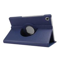 Dėklas Samsung Galaxy Tab A9 8,7 colio planšetiniam kompiuteriui su 360 laipsnių besisukančiu stovu, planšetinio kompiuterio dėklas Galaxy Tab A9 8,7 SM X110 X115 Tab A9 (8.7 inch) tamsiai mėlyna spalva
