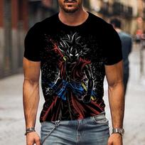 Spausdinti marškinėliai Dragon Ball Z Tops Vegeta Goku New Gym Oversized Vyriški gatvės drabužiai Anime marškinėliai Valorant vaikiški drabužiai 2024 m. S