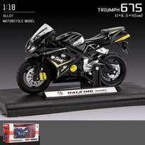 1/18 Scale Devil Diecast motociklo modelio žaislas vaikams, mažiems berniukams, mergaitėms, dovanų kolekcija 1/18-11x6.5x4 cm juoda