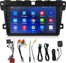 Android automobilinis radijas DSP automobilinis GPS navigacijos radijo daugialypės terpės grotuvas, skirtas MAZDA CX-7 Cx7 Cx 7 2007 2008 2009 2010 2011-2014 2DIN 1+32 blue