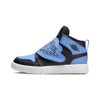 Air Jordan Sky Jordan 1 PS University Blue Vaikams Sportbačiai Juodi Balti BQ7197-041 28