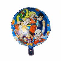 Aliumininės plėvelės balionų rinkinys Vaikų teminio vakarėlio dekoracija Aliumininės plėvelės balionas 18 inch blue dragon ball