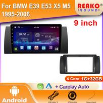 BMW X5 E39 E53 1999-2006 Belaidis CarPlay Android Multimedijos Išmani Sistema Android radijas CarPlay video Stereo kamera 4 core 1GB+32GB carplay