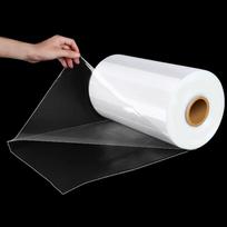 POF šilumos susitraukianti sulankstoma plėvelė skaidri membranos lakštai plastikiniai kosmetikos pakavimo maišeliai pof plastikiniai skaidrūs karštai susitraukiantys sulankstomi medžiaga width 10cm x 20meter