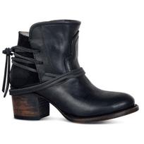 Moteriški vintažiniai aulinukai iki kulkšnies, moteriški masyvūs aukštakulniai, moteriški suvarstomi aulinukai, moteriški romėniški batai, moteriški retro kasdieniai batai tyh6 4 juoda