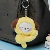 BT21 mini minini Hug Me Magnetinė Lėlė Raktų Pakabukas CHIMMY