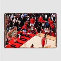 Kawhi Metimas Leonard Plakatas Metalinė Plokštelė Klubas Vakarėlis Baras Garažas Dizainas Sienų Dekoras Skardinis Ženklas Plakatas 20x30cm（7.8x11.8inch） black