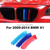 Skirta BMW X1 E84 F48 2009--22 Priedai Automobilių grotelės Sport Stripe Cover Motorsport M Power Performance Trim 3D for X1 E84 09-14