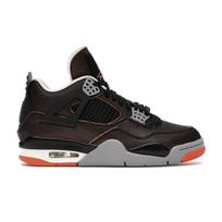 Air Jordan 4 Retro Starfish Moteriški Sportbačiai Oranžiniai Buriniai Juodi CW7183-100 35.5