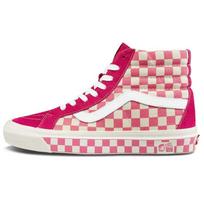 Vans Style 38 languoti slip-on lengvi aukštakulniai riedlenčių batai unisex sportbačiai rožiniai balti VN0A38GF2U9 34.5