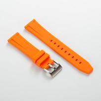 18mm 19mm 21mm 20mm 22mm Waterproof Strap High Quality Silicone Watch Band for Swatch for Omega Moonswatch Bracelet Wristband 19mm oranžinė