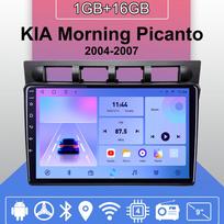 Android Carplay Automobilio Radijas KIA Morning Picanto 2004-2007 Multimedia Grotuvas Galvos Vienetas Stereo GPS Navigacija BT WIFI 2+32GB 1+16GB
