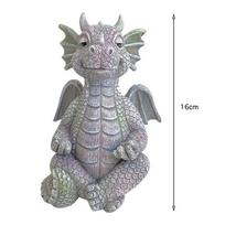 Drakonų skulptūros Derva Didžiulė Vejos Skulptūra Gotikinės Fantazijos Drakonų Figūrėlės Menas Sodo Terasa Vejos Statulos Dekoracija A