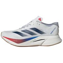 adidas Adizero Boston 12 Balti Tamsiai Mėlyni Gryni Rubino Spalvos Vyriški Sportbačiai Core-White JI4476 43⅓