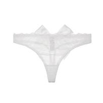 Varsbaby stringai moterims Seksualūs permatomas apatinis trikotažas S balta