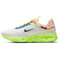 Nike React Live Barely Volt Men Sneakers White Sail Grain CV1772-100 44