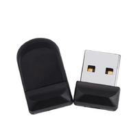 Mini USB atmintinė: Didelės spartos 16GB, 32GB, 64GB, 128GB su nemokamu logotipo graviravimu ir vandeniui atspariu dizainu 4GB juoda