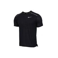 Nike Dri-FIT Sportinė Treniruočių Bėgimo Greitai džiūstanti Marškinėliai trumpomis rankovėmis Vyrams Viršūnės Juoda CT7750-010 M