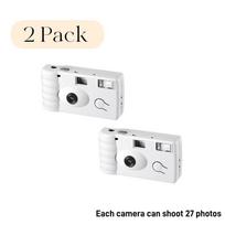 2-12 vnt. Vestuvių vienkartinis fotoaparatas Vienkartinis 35 mm juostinis fotoaparatas 27 kadrai Fotoaparatas su blykste jubiliejui, gimtadieniui, dovanai, vakarėliui, atostogoms
