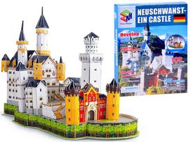 3D dėlionė NEUSCHWANSTEIN PILIS 109 vnt