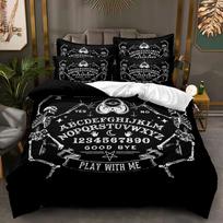 3D Gothic serijos patalynės komplektas berniuko kambario antklodės užvalkalas pagalvės užvalkalas 2/3 vienetų DE155 * 200 viso dydžio dekoratyvinis antklodės užvalkalas Baby 100x135cm