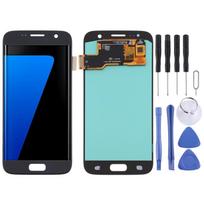 OLED skystųjų kristalų ekranas, skirtas Samsung Galaxy S7 su visu skaitmeniniu įrenginiu juoda