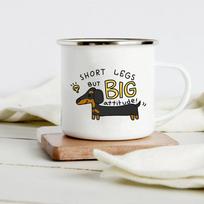 Kelioninė kavos puodelis Juokingas takso printas Kūrybingas emalinis puodelis Draugams Termosinis kavos puodelis nešiotis Originalūs puodeliai Cupshe puodeliai Arbatos 360ML