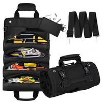Multi-Purpose Roll Up Tool Bag Waterproof Oxford Fabric