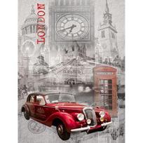 5D „pasidaryk pats“ deimantinio dažymo rinkinys Retro automobilių meno deimantų siuvinėjimas Kalnų krištolų dekoracijos namams Round 20x30cm