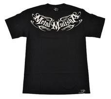 Metal Mulisha Sudėtingas Juodas Nuolaida trumpomis rankovėmis Unisex Marškinėliai XXXXL gray