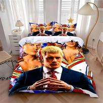 Naujas Cody Rhodes amerikietiško košmaro patalynės komplektas viengulei lovai su dvigule lova ir karališko dydžio lova suaugusiųjų ir vaikų miegamojo antklodžių užvalkalų komplektai anime 70x133cm 2pcs