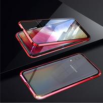 Tinka Samsung A55 Dvigubo šono stiklo magnetinis A17 A36 Metalinis mobiliojo telefono dėklas A53 Magnetinis dėklas A56 Samsung A52 4G/5G