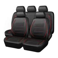 Universali PU odos automobilio sėdynės užvalkalas eksportui į Europą, Ameriką ir Vidurio Rytus 2-piece Set (Single Seat)