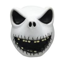 Žavinga „The Nightmare Before Christmas“ Džeko Skelingtono latekso kaukė suaugusiems Open Mouth