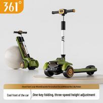 361° YM-005 Kids Scooter kinų raudona spalva