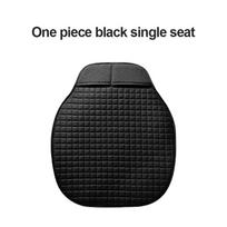 SEAMETAL Lininis automobilio sėdynės užvalkalas, lininis kvėpuojantis automobilio sėdynės pagalvėlė, auto kėdės apsauginis padas Universalus sedano visureigiams 3 Pack(2 front +1 rear ) pilka spalva