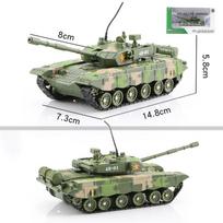 Pagrindinis kovinis tankas Vokietija Leopard 2 Amerikietiškas M1A2 Abrams Kinijos Tipas 99B Liejiniai ir žaislinės transporto priemonės Garsai ir šviesa 1:48 lydinio karinis modelis